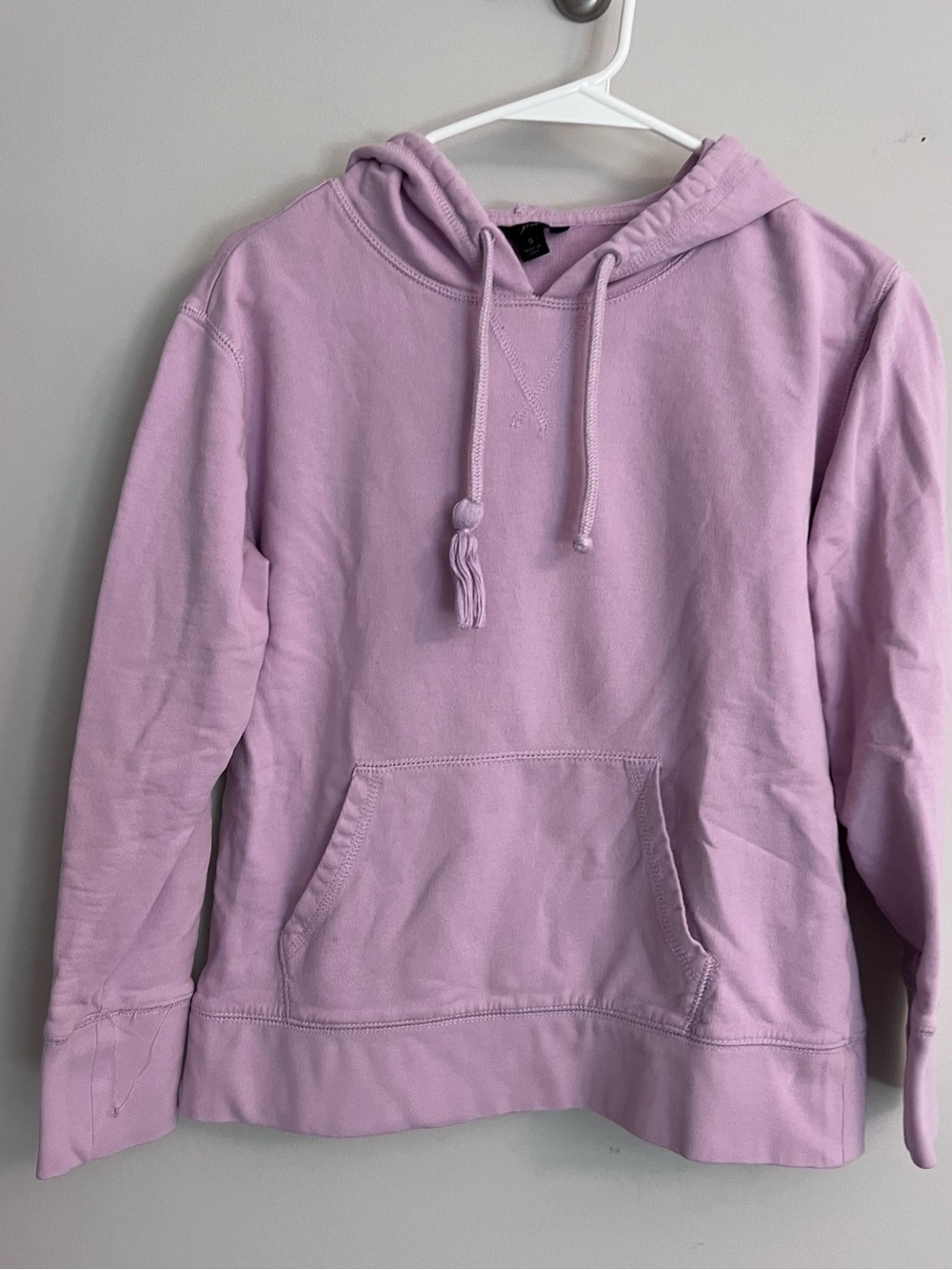 J. Crew Lavender Pullover Hoodie